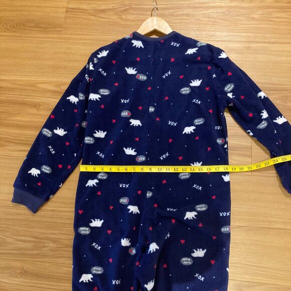 Midnight Maddie Fleece Fuzzy Onesie (Medium) - Picture 12 of 14